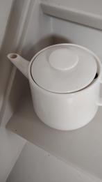 Witte, grote theepot Hema, Ophalen, Zo goed als nieuw