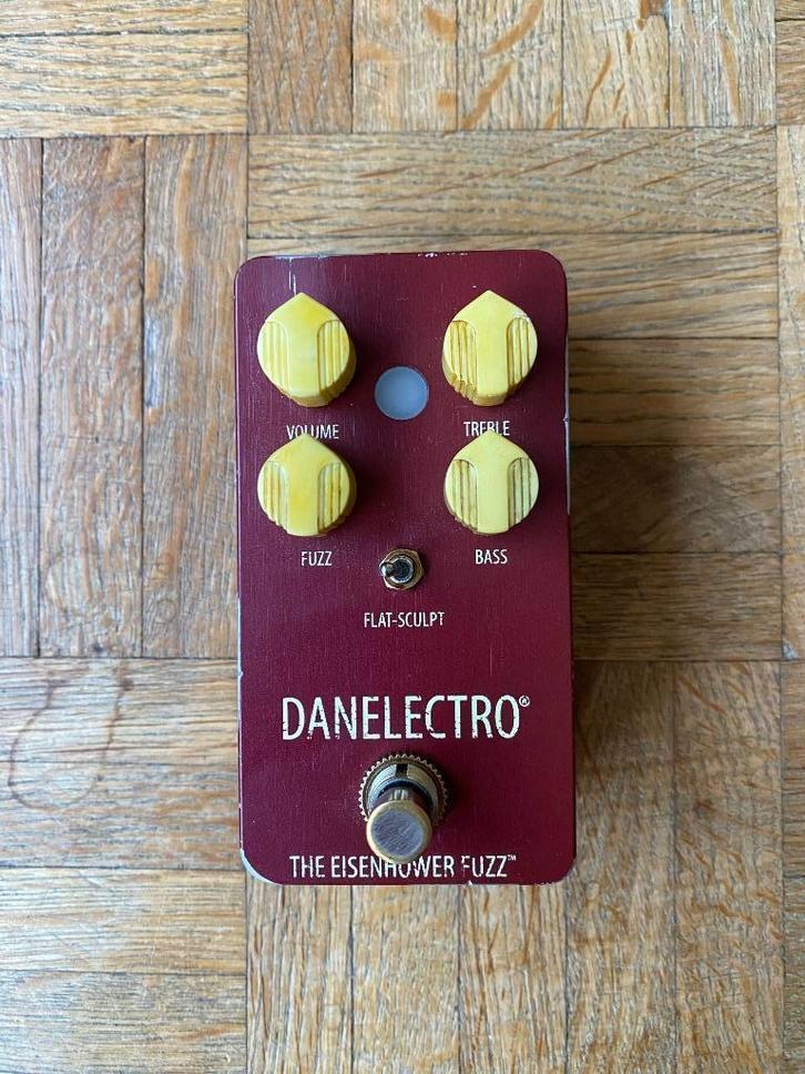 Danelectro Eisenhower Fuzz, Muziek en Instrumenten, Effecten, Zo goed als nieuw, Distortion, Overdrive of Fuzz, Ophalen of Verzenden