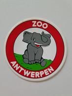 Vintage Sticker Zoo Antwerpen - Olifanten, Verzamelen, Ophalen of Verzenden, Zo goed als nieuw, Dier en Natuur