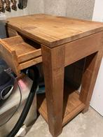 Teak houten tafeltje, Ophalen, Gebruikt