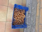 houten ringen gordijnen, Ophalen, Gebruikt