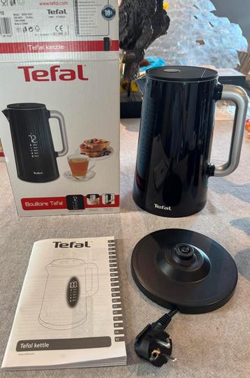 TEFAL bouilloire inox écran digital, Electroménager, 1 à 2 litres, Enlèvement ou Envoi, Utilisé, Sans fil
