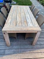 Tuintafel teak, Ophalen