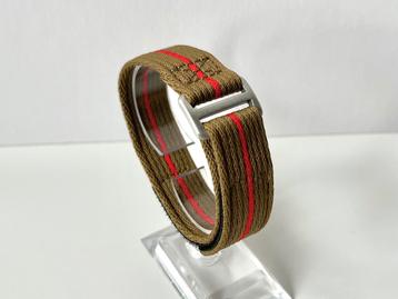 Horlogebandje 20mm Nylon Velcro Band FXD Stijl Groen NIEUW beschikbaar voor biedingen