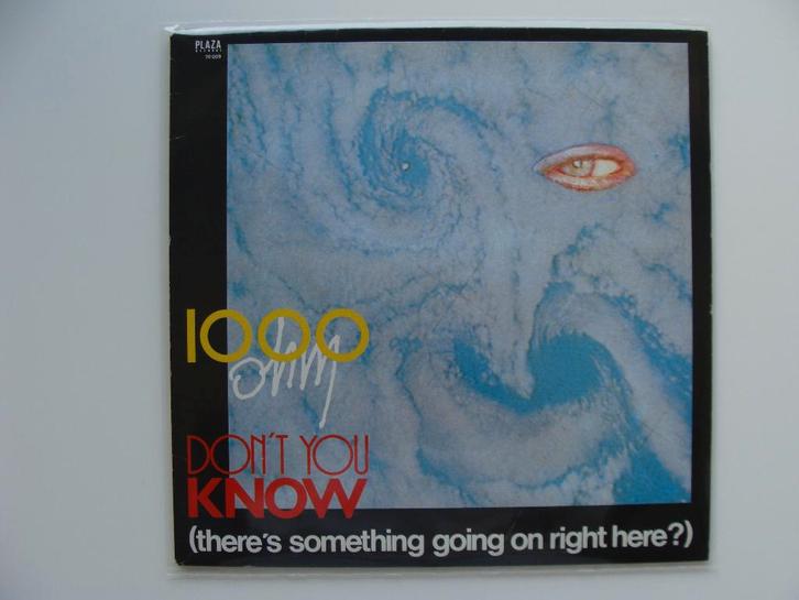 1000 Ohm – Don't You Know (1985), CD & DVD, Vinyles | Rock, Alternatif, 12 pouces, Enlèvement ou Envoi