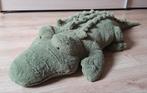 Knuffel grote groene krokodil +- 1m15 lang, Kinderen en Baby's, Ophalen, Zo goed als nieuw, Overige typen