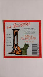 La Guillotine, etiketten (76), Verzamelen, Ophalen of Verzenden, Zo goed als nieuw