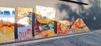 Graffiti panelen van de kermis jaren 80, Verzamelen, Automaten | Flipperkasten, Ophalen