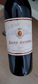 Saint-Estèphe 2001, Collections, Vins, France, Enlèvement ou Envoi, Vin rouge, Neuf