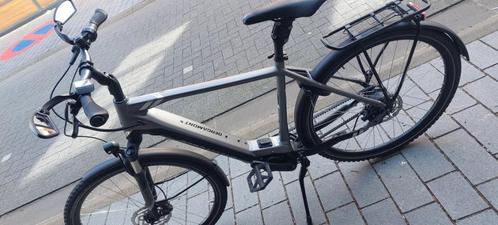 E-bike herenfiets maat 56 met chip, Fietsen en Brommers, Fietsen | Heren | Herenfietsen, Gebruikt, Overige merken, 53 tot 57 cm