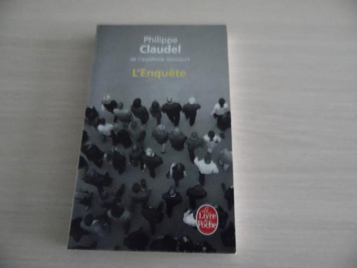 L'ENQUÊTE     PHILIPPE CLAUDEL, Boeken, Romans, Zo goed als nieuw, Europa overig, Ophalen of Verzenden