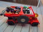 Hotwheel truck uitklapbare baan + monster truck auto's, Enfants & Bébés, Jouets | Véhicules en jouets, Utilisé, Enlèvement ou Envoi