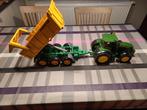 Bruder tractor met kiepwagen, Ophalen