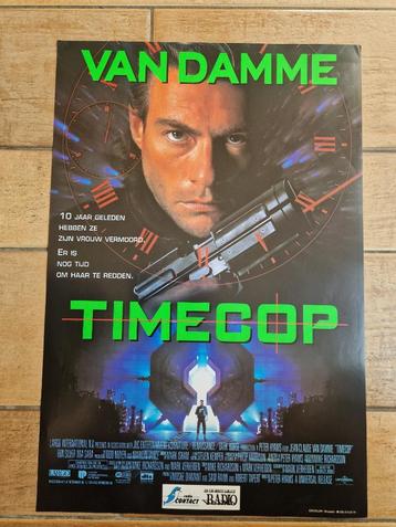 filmaffiche Jean-Claude Van Damme Timecop filmposter beschikbaar voor biedingen