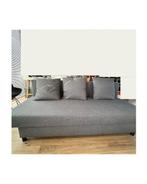 slaapbank voor 2 personen, Huis en Inrichting, Ophalen, Zo goed als nieuw, Tweepersoons, Grijs