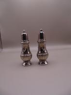 Antieke peper- en zoutstrooiers – Verzilverd – Barokstijl, Ophalen of Verzenden
