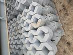 Waterpasserende grasdallen beton grijs, Tuin en Terras, Tegels en Klinkers, Ophalen, Zo goed als nieuw, Beton