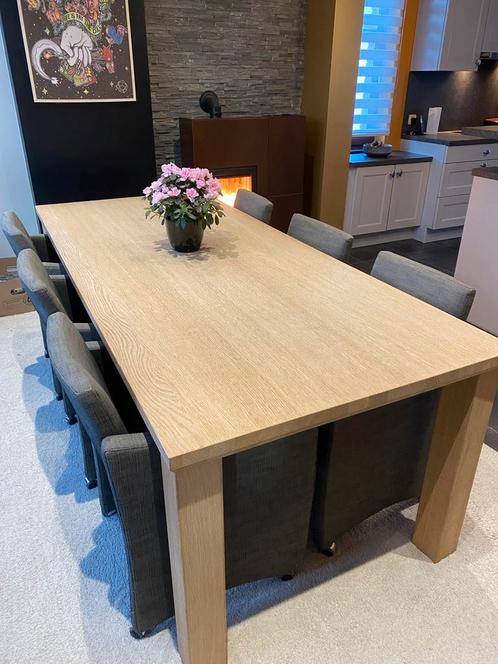 6 eetkamerfauteuils/Mobitec/met wielen, Huis en Inrichting, Complete eetkamers, Ophalen