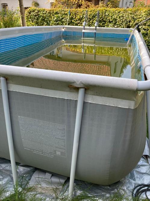 Zwembad intex 488cmx244cmx107cm, Tuin en Terras, Zwembaden, Zo goed als nieuw, Ophalen