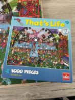 Puzzel That’s Life 1000 stukjes, Hobby en Vrije tijd, Denksport en Puzzels, Ophalen of Verzenden, 500 t/m 1500 stukjes, Legpuzzel