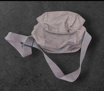 Indochine War period Army French musette bag  beschikbaar voor biedingen