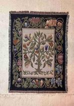 Foulard kleed abstracte perenboom + bloemen 180/126, Maison & Meubles, Accessoires pour la Maison | Plaids & Couvertures, Comme neuf