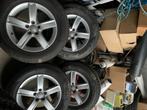 Audi Q5 235/65 R17 104h M+S velgen + banden, Auto-onderdelen, Ophalen, Gebruikt, Banden en Velgen, 17 inch