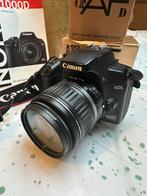 CANON EOS 1000D met toebehoren, Audio, Tv en Foto, Fotocamera's Analoog, Ophalen of Verzenden, Canon