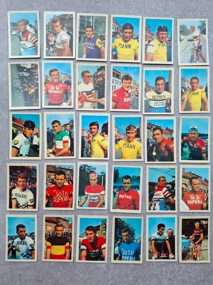Wielrenners 1965 - Maple leaf, Verzamelen, Sportartikelen en Voetbal, Zo goed als nieuw, Spelerskaart, Ophalen of Verzenden