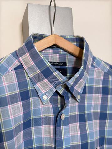 Overhemd / GANT / Heather Poplin / Regular Fit / Medium beschikbaar voor biedingen
