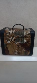 leuk koffertje met leeuwenmotieven, Antiek en Kunst, Ophalen of Verzenden