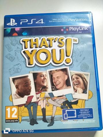 That’s You!, PS4 beschikbaar voor biedingen