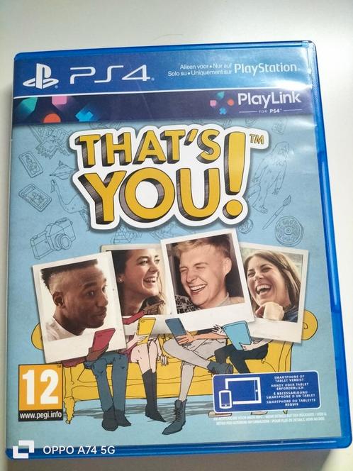 That’s You!, PS4, Games en Spelcomputers, Games | Sony PlayStation 4, Zo goed als nieuw, Overige genres, Vanaf 12 jaar, Ophalen of Verzenden