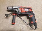 Perceuse à percussion Black & Decker KR703, Ophalen of Verzenden, Gebruikt, 600 watt of meer, Boor- en Schroefmachine