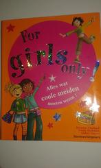 Gesigneerd boek 'For Girls Only !', Boeken, Ophalen of Verzenden, Nieuw