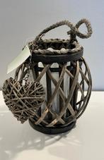 Rotan windlicht, Overige materialen, Beige, Nieuw, Ophalen of Verzenden