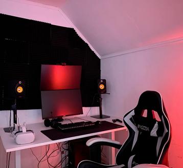 2x 165hz monitor + stand 27 inch beschikbaar voor biedingen