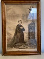 Grote oude kader heilige Don Bosco (62 op 43 cm), Enlèvement