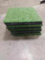 Kunstgras tegels, Tuin en Terras, Ophalen, Zo goed als nieuw, Kunstgras