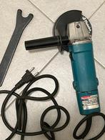 Haakse slijper Makita 115 mm, Ophalen, Zo goed als nieuw, Minder dan 700 watt, Haakse handslijpmachine