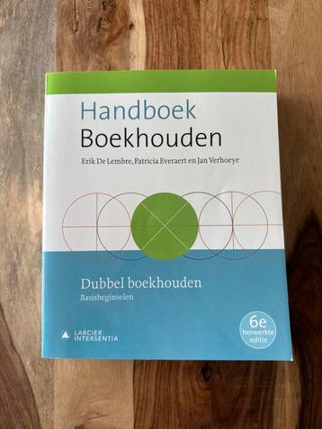 Handboek Boekhouden - Dubbel Boekhouden (zesde editie) beschikbaar voor biedingen