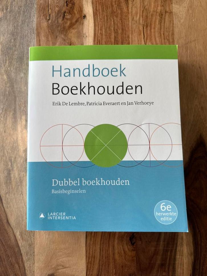 Handboek Boekhouden - Dubbel Boekhouden (zesde editie), Boeken, Economie, Management en Marketing, Zo goed als nieuw, Ophalen
