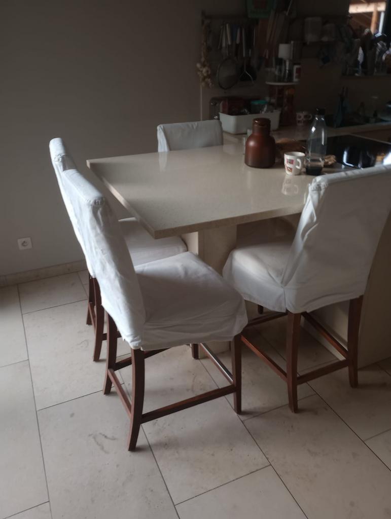 4 hoge stoelen, Enlèvement, Utilisé