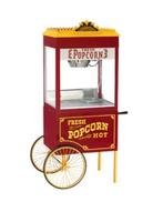 Verhuur professionele Retro popcornmachine op kar