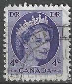 Canada 1954 - Yvert 270 - Reine Elisabeth II (ST), Envoi, Affranchi