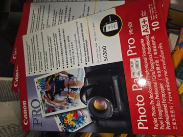 Canon pro A3 pr 101  [10 feuilles 7 paquets ] beschikbaar voor biedingen