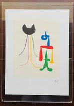 Joan Miro litho op perkament gesigneerd 60x45, Antiquités & Art, Art | Lithographies & Sérigraphies, Enlèvement ou Envoi