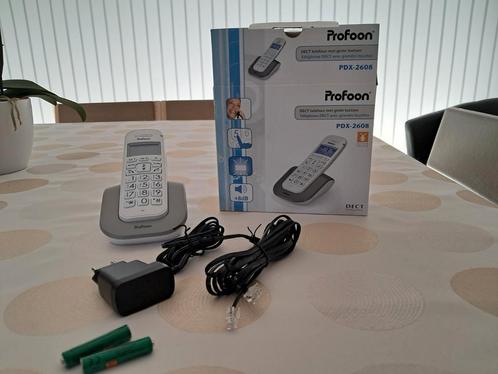 profoon PDX 2608, Telecommunicatie, Vaste telefoons | Handsets en Draadloos, Nieuw, Ophalen
