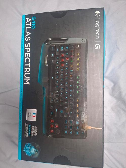 Logitech G410 Atlas Spectrum, Computers en Software, Toetsenborden, Zo goed als nieuw, Gaming toetsenbord, Ophalen of Verzenden