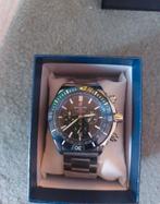 Breitling Navitmer 1884 Chonograaf polshorloge., Handtassen en Accessoires, Horloges | Heren, Staal, Staal, Breitling, Polshorloge